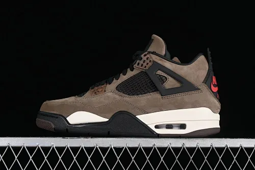 All categories Air Jordan Jordan series basketball shoes Air Jordan 4 GX foreign trade version Air Jordan 4 Retro AJ4 Joe 4 TS suede brown